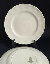 2 x Vintage Grindley Petal/Petalware Cream Dinner plates - 25cm