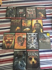 20 Horror Movie Collection Dvds All Friday The 13th + Chucky Child's Play Movies