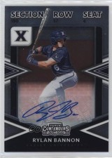 2020 Panini Elite Extra Edition College Tickets Signatures Rylan Bannon Auto 1u6