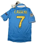 vintage Napoli CAVANI UEFA Champions 2011 2012 football shirt Macron M Lete