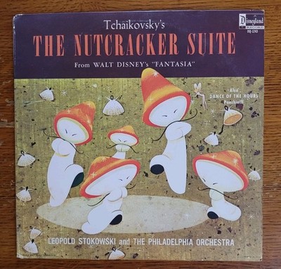 A Disneyland Record 1969 Vinyl LP Nutcracker Walt Disneys Fantasia Christmas VG+