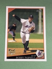 Bobby Parnell Rookie 2009 Topps New York Mets #184 Y728