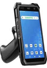 SVANNTO Android 13 Barcode Scanner 64G: PDA Scanner for WMS Manage Pistol Grip 