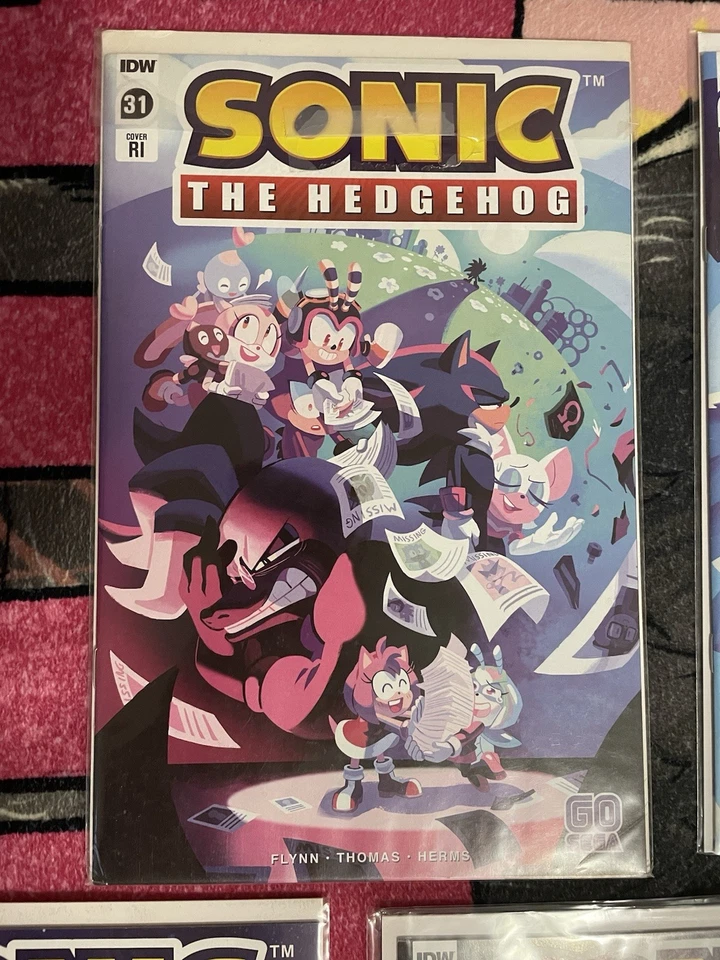 Sonic The Hedgehog 批量 IDW 31 32 33 34 35 RI 零售商激励 全新 — 第 2/4 张图片
