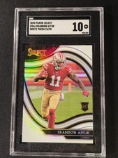  2020 Panini Select White Prism Field Level #366 Brandon Aiyuk RC #24/35 🔥49ers