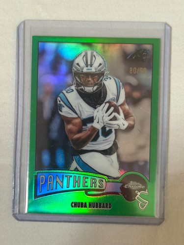 2025 Topps Chrome Chuba Hubbard Base (RAW)