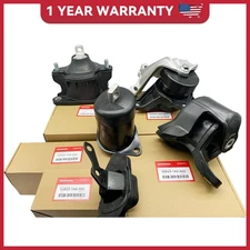 5PCS OEM Engine Motor & Trans Mounts Kit For 08-12 Honda Accord 2.4L Auto Trans