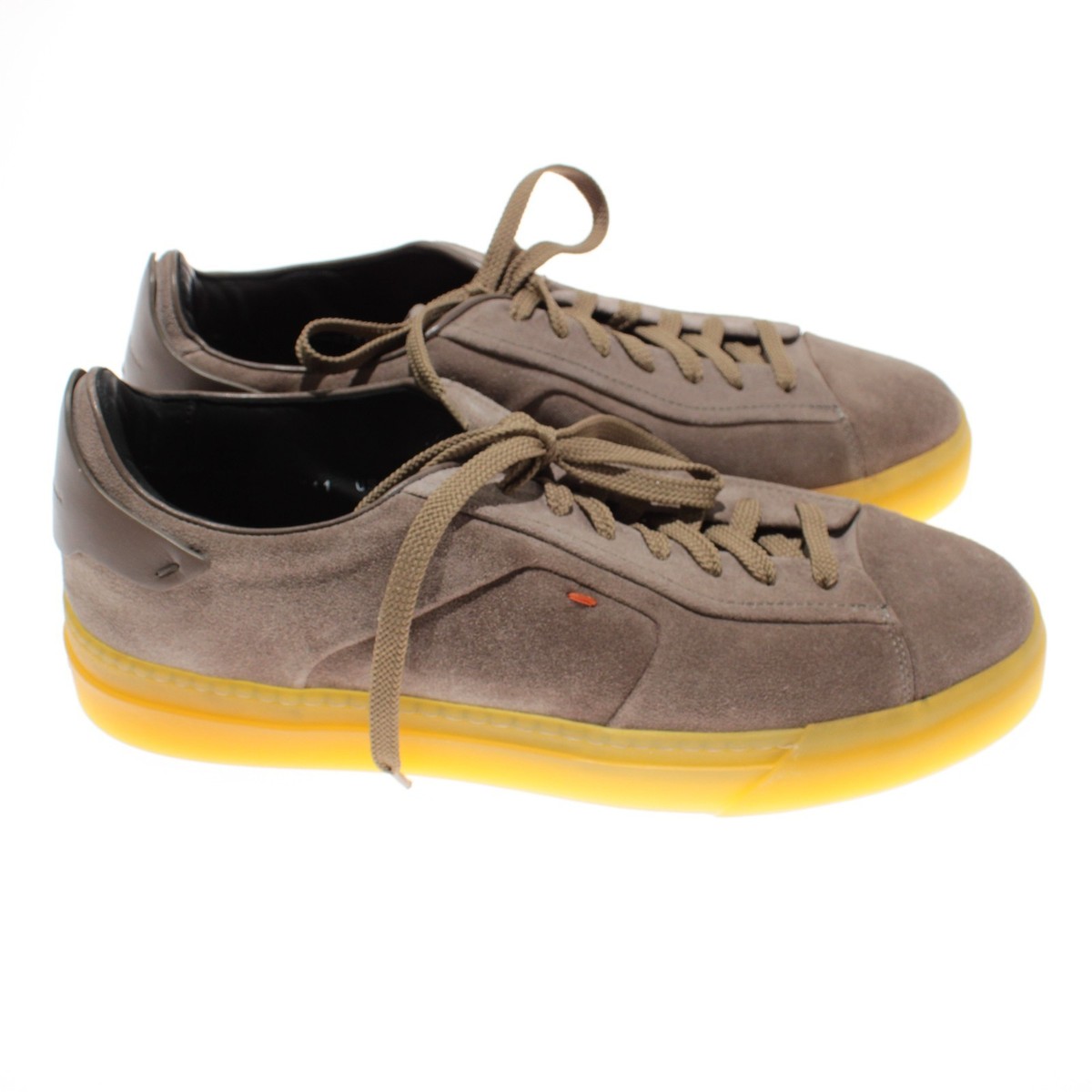 Santoni NWB Despatch Lace Up Suede Casual Sneakers Size 12 US in Brown G. Brown NWB Lace Up Puff Sneakers Size 9 US in Brown Suede  main image 3