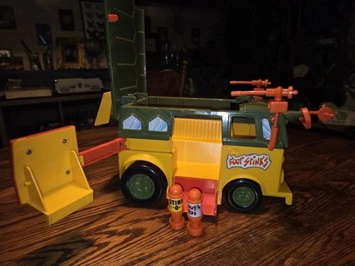 Party Wagon Complete - Vintage 1989 Playmates TMNT Teenage Mutant Ninja Turtles