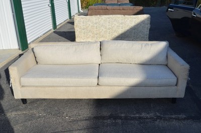 Mitchell Gold + Bob Williams Light Gray Couch (Beige)