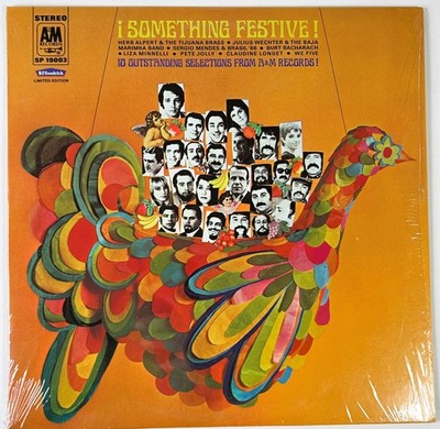 Something Festive 10 Outstanding Selections from A&M Records SP 19003 NM Cond