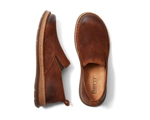 Born Mens Size 8.5 Bryson Brown Distressed Suede Slip-On Casual Shoes Bryson | Born Shoes main image 3