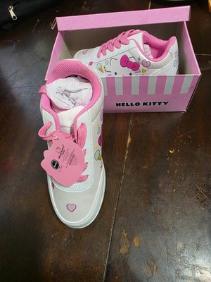 Hello Kitty CHB97696 White Pink Kids Sneakers Size 3
