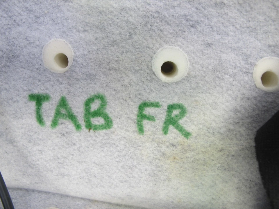 01-06 BMW E46 330ci CONVERTIBLE ASIENTO DEPORTIVO DELANTERO DERECHO SUPERIOR CUERO COJÍN OEM Foto 2 de 4