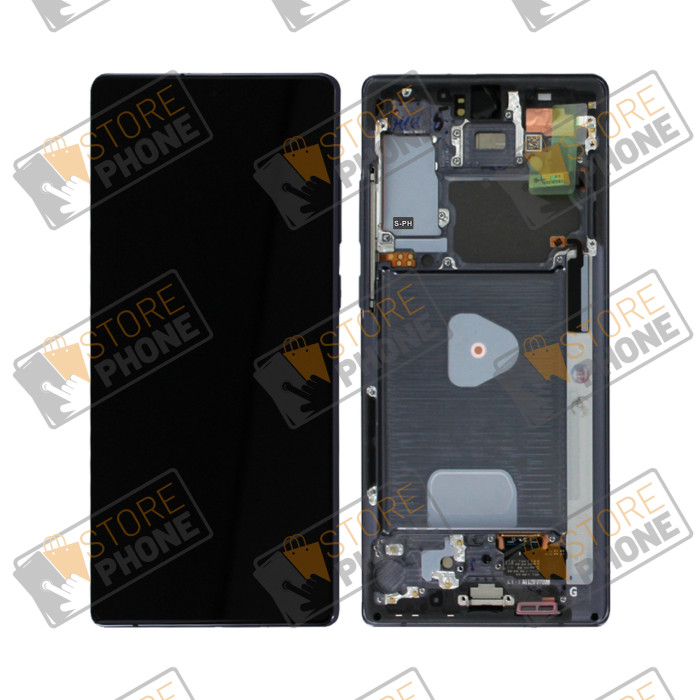 Écran de rechange Samsung Galaxy Note 20 pour réparation de smartphone gris SM-N980