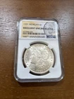1921 Morgan Silver Dollar NGC Brilliant Uncirculated | 100th Anniversary Holder