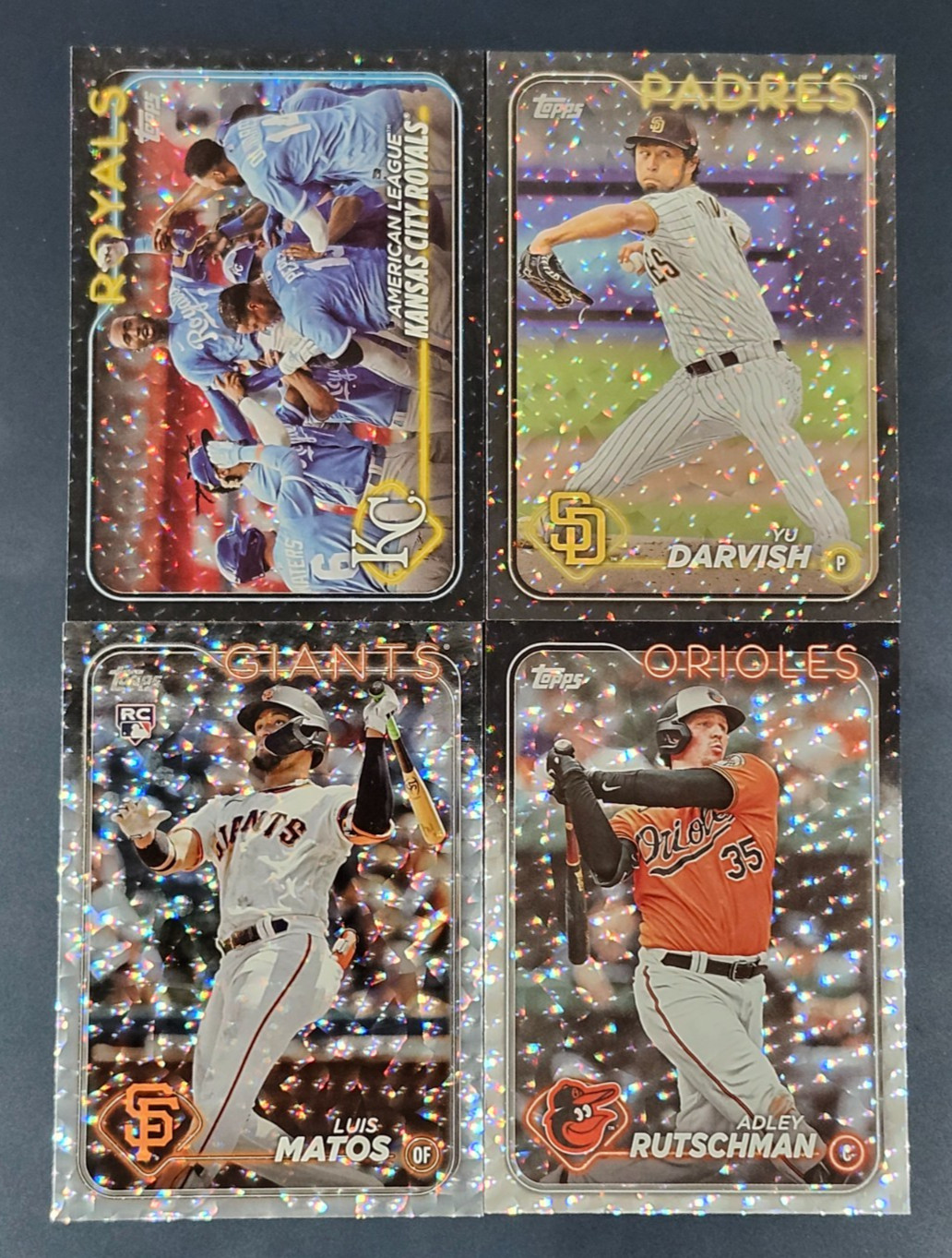 2024 Topps Series 1 / Series 2 SILVER CRACKLE FOIL BOARD You Pick - 2 Card Min.