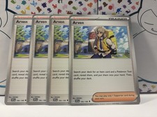 4x Arven (Playset) 166/198 - NM Condition - N...