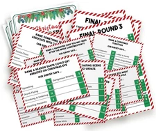 Christmas Friendly Feud Game, Family Game Night, Trivia Quiz, Games for Family