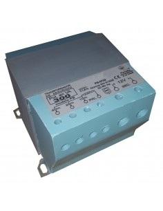 Transformador de seguridad para foco de piscina 12V 300VA altura reducida