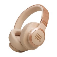 JBL Live 770NC Wireless Over Ear Noise Cancelling Headphone Sandstone 