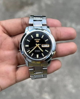 Seiko 5 Sports SNKK17J1 Automatic Black Dial 38mm New Full Set Men's Watch