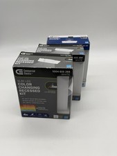  Pack Of 3 Commercial Electric Ultra Slim 4  Square LED Recessed Kit Model 91476