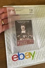 Michael Jordan BGS 7.5 Rookie Schedule Card Chicago Bulls MJ Basketball 1986 RC