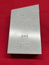 Huot Drill Index No. 26 METAL CASE ONLY for Letter Drills A to Z