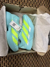 adidas Adizero Adios Pro 4 Flash Aqua Lucid Lemon US Size 11.5