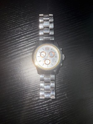 Marc Ecko Unltd Mens The Masterpiece Chronograph Watch Stainless Steel 