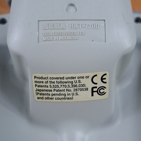 2 Vintage Sega Dreamcast OEM controllers White & Blue Ocean Clear # HKT-700 test