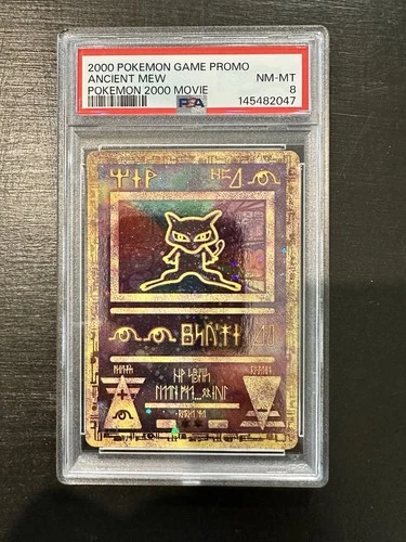 2000 Pokemon Game Promo Pokemon 2000 Movie Ancient Mew PSA 8 NM-MT