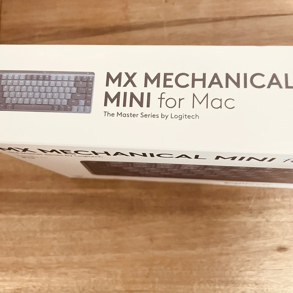 Logitech MX Mechanical Mini for Mac Wireless Keyboard, Gray * Factory Sealed - Image 4 of 4