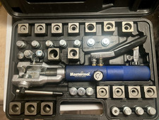 Mastercool 72485-prc Master Hydraulic Flaring Tool Set With Jiffy Tite Fitting