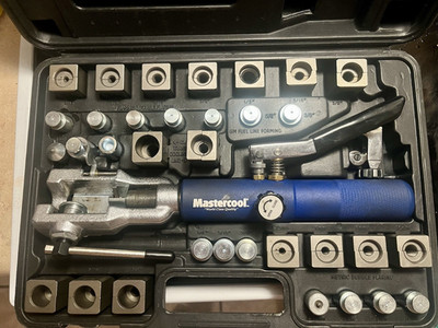 Mastercool 72485-Prc Master Hydraulic Flaring Tool Set With Jiffy Tite Fitting