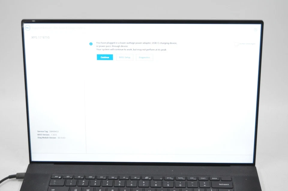 Dell XPS 17 9710 Intel Core i9-11900H 32GB RAM 1TB SSD GeForce RTX 3060 #2433 - Image 2 of 4