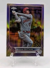 Shohei Ohtani 2022 Topps Chrome Sonic #1 Purple Yellow Pulse /299🔥