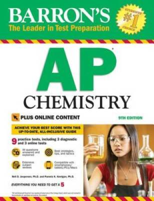 Barron's AP Chemistry, 9th Edition: With Bonus Online Tests - Paperback - GOOD