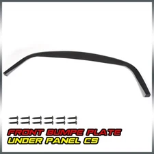 Universal Fit Front Bumper Lip CS Style Flat Splitter Under Panel