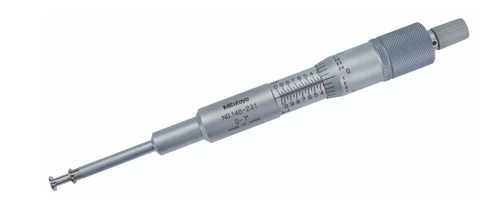 Mitutoyo 146-231 Groove Micrometer, 0 - 1" OD, .055 - 1.05" ID, .001" Graduation