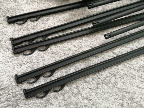Kleiderhaken Set Kleiderbügelsystem schwarz klappbar platzsparend Unisex - Bild 5 von 6