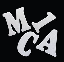 3" x 1/2" Foam Letters Alphabet Numbers for Crafts Party Signs Walls Bldg. 12pcs