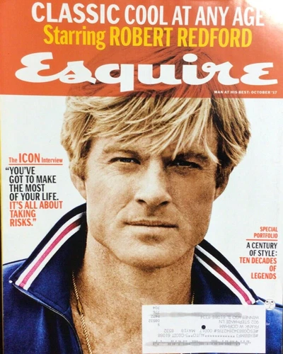 ESQUIRE ~ October 2017 ~ Robert Redford cover