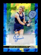 2024 TOPPS CHROME SAPPHIRE TENNIS GENIE BOUCHARD AUTO AUTOGRAPH