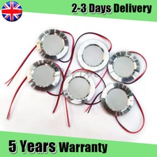 New 6 x LED 12V Downlights Caravan Boat Recessed Spot Lights Cool White UK F&F