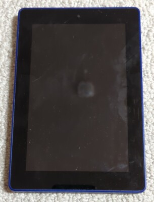 Amazon Fire HD 7 (4th Gen) SQ46CW 8 GB Android Blue Tablet (24-1)