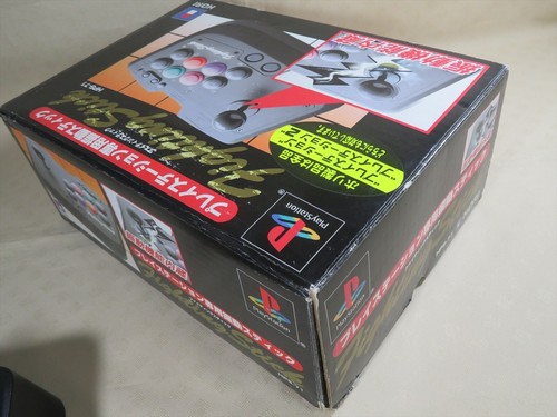 HORI Fighting Stick ps Japan controller sony ps1 ps2 tested Joystick playstation - Picture 22 of 24