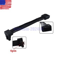 PCIE 16Pin Male to 16 12 4 Pin 90 Elbow GPU Power Cable For RTX4090 4080 12VHPW