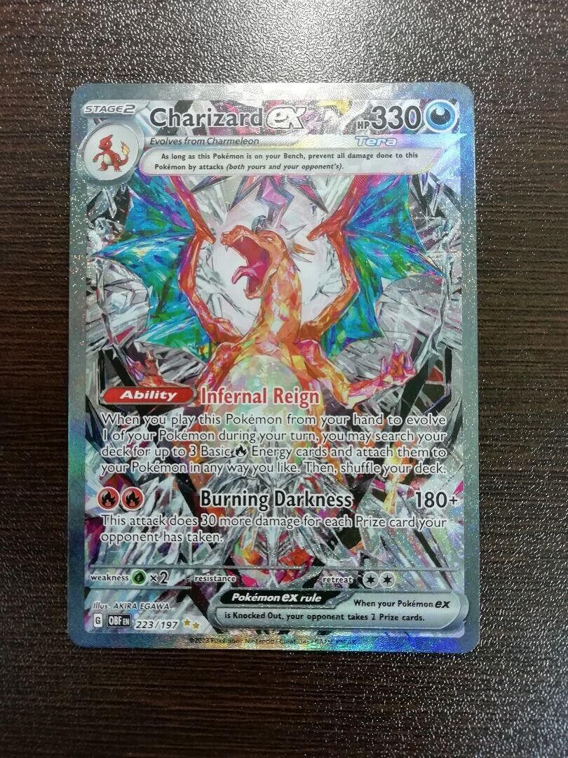 Charizard ex SAR 223/197 Special Illustration Rare Trading Charizard ex SAR 223/197 Special Illustration Rare Trading